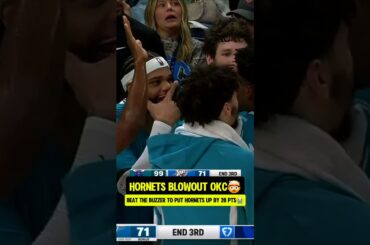 The Hornets BLOWOUT OKC Thunder😭