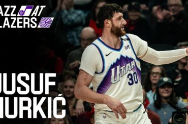 NURK DOUBLE-DOUBLE IN PORTLAND 🇧🇦 | UTAH JAZZ