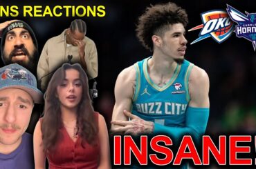 NBA fans reaction to the Hornets’ SHOCKING BLOWOUT win vs OKC Thunder 😱
