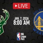 NBA LIVE! Golden State Warriors vs Milwaukee Bucks | Jan. 7, 2026 | Bucks vs Warriors NBA 2K26