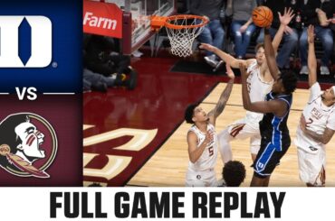 Duke vs. Florida State Full Game Replay | 2025-26 ACC Men's Basketball