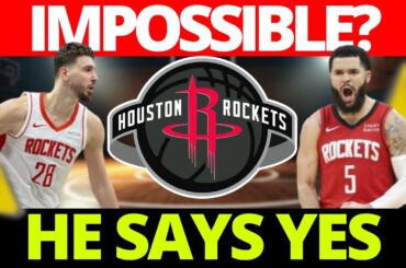 Sengun OUT... But Fred VanVleet Returns For Playoffs? Rockets News