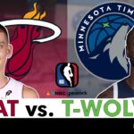 Heat vs. Timberwolves Live Streaming Scoreboard, Play-By-Play, Highlights | NBA On NBC Stream