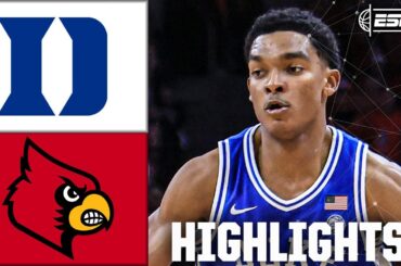 Duke Blue Devils vs. Louisville Cardinals | Full Game Highlights | ESPN College Basketball