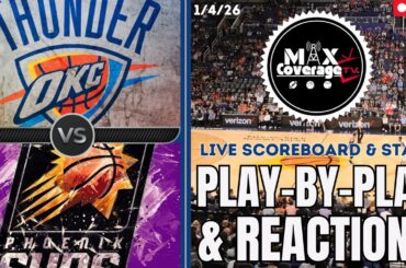 🔴LIVE - Oklahoma City Thunder vs Phoenix Suns - Play-By-Play & Reactions (1/4/26)