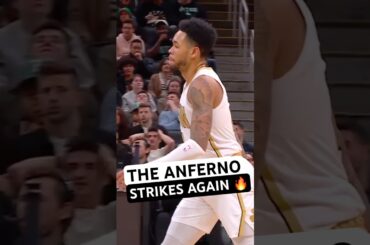 HIGHLIGHTS: Anfernee Simons turns into THE ANFERNO again 🔥 #anferneesimons #bostonceltics #nba