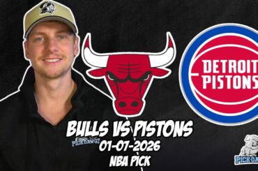 Chicago Bulls vs Detroit Pistons 1/7/26 NBA Free Picks & Prediction | NBA Betting Tips