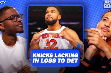 New York Knicks, Anthony Karl-Towns lacking 'physicality' | Numbers on the Board | NBA on NBC