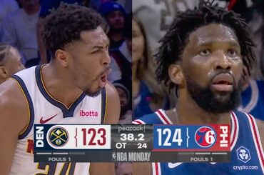 WILD OT ENDING Nuggets vs 76ers | January 5, 2026