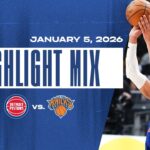 Pistons Win vs. Knicks | Highlight Mix | 01.05.26