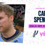 Cam Spencer Walk off Interview | Grizzlies vs. Spurs