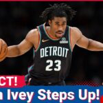 BREAKTHROUGH: Detroit Pistons Guard Jaden Ivey IMPACTS Winning in New Off-Ball Role