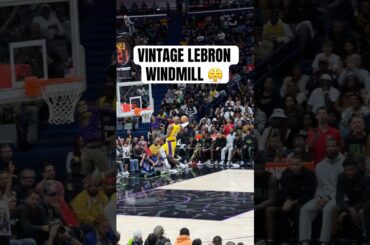 LeBron still throwing it down at 41 🔥 (via @LADE24)