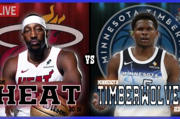 Miami Heat Vs Minnesota Timberwolves LIVE Commentary Scoreboard | Pre and Post Game Coverage