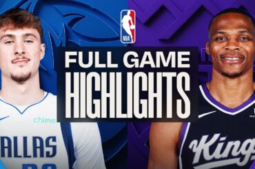 MAVERICKS at KINGS | FULL GAME HIGHLIGHTS | January 6, 2026