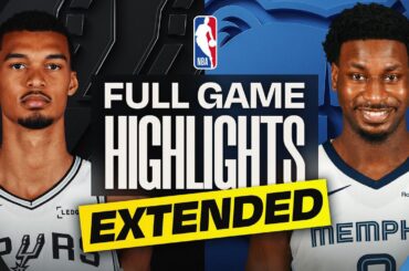 EXTENDED: SPURS at GRIZZLIES | FULL GAME HIGHLIGHTS | January 6, 2026