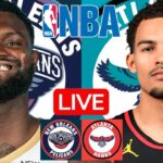 LIVE: NEW ORLEANS PELICANS vs ATLANTA HAWKS | NBA | PLAY BY PLAY | SCOREBOARD