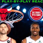 Chicago Bulls vs Detroit Pistons NBA Play-By-Play Reaction 1/7/26 LIVE