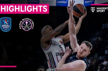 Anadolu Efes Istanbul - Paris Basketball | EuroLeague | MAGENTA SPORT