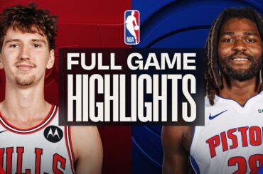 BULLS at PISTONS | FULL GAME HIGHLIGHTS | January 7, 2026