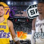 Los Angeles Lakers vs San Antonio Spurs Live Play by Play & Scoreboard