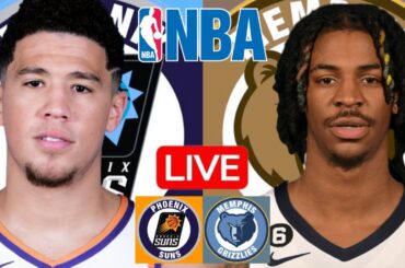 LIVE: PHOENIX SUNS vs MEMPHIS GRIZZLIES | NBA | PLAY BY PLAY | SCOREBOARD