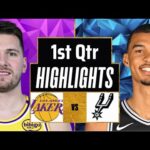 Los Angeles Lakers vs San Antonio Spurs Full Game Highlights 1st Qtr | Jan 7 | 2026 NBA Highlights