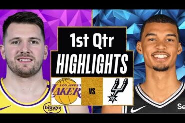 Los Angeles Lakers vs San Antonio Spurs Full Game Highlights 1st Qtr | Jan 7 | 2026 NBA Highlights