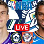 LIVE: UTAH JAZZ vs OKLAHOMA CITY THUNDER | NBA | PLAY BY PLAY | SCOREBOARD