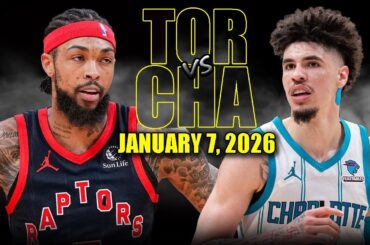 Toronto Raptors vs Charlotte Hornets Full Game Highlights – January 7, 2026 | NBA Season