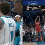 Immanuel Quickley CRAZY game winner buzzer beater vs Hornets after LaMelo clutch shot