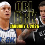 Orlando Magic vs Brooklyn Nets Full Game Highlights – January 7, 2026 | NBA Season