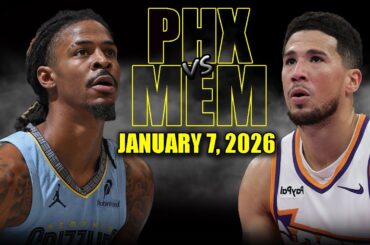 Phoenix Suns vs Memphis Grizzlies Full Game Highlights – January 7, 2026 | NBA Season