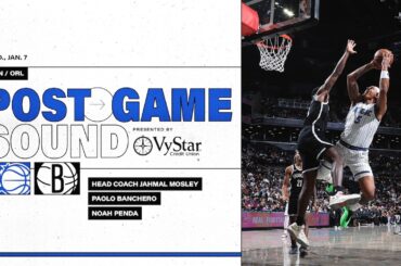 POSTGAME SOUND: ORLANDO MAGIC VS. BROOKLYN NETS | COACH MOSE NOAH PENDA & PAOLO BANCHERO