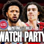 LIVE Detroit Pistons vs Chicago Bulls Watch Party