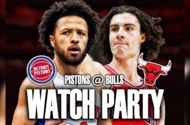 LIVE Detroit Pistons vs Chicago Bulls Watch Party