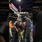 Jordan meets Jordan: DeAndre Jordan shows Cam Jordan his levels #pelicans  #nba