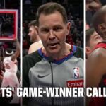 FINAL MINUTE of Rockets-Trail Blazers ⌛ Rockets' game-winner CALLED OFF at the buzzer | NBA on ESPN