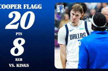 Cooper Flagg (20 PTS 8 REB) at Sacramento Kings | January 6, 2026