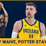 Why Indiana Pacers waived (and 10-day deal) Tony Bradley and kept Micah Potter, any trade impact?