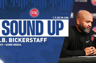 Post-Game Press Conference: J.B. Bickerstaff | Pistons vs. Bulls  | 1.7.26