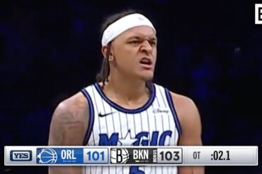 Paolo Banchero Hits Game-Winning Buzzer-Beater 🚨 Nets vs. Magic Insane Ending