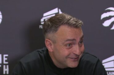 Darko Rajakovic Postgame Interview - Charlotte Hornets vs Toronto Raptors | 2025-26 NBA Season