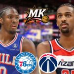 Philadelphia 76ers vs Washington Wizards LIVE 🔴 | Play-By-Play & Reactions