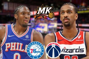 Philadelphia 76ers vs Washington Wizards LIVE 🔴 | Play-By-Play & Reactions