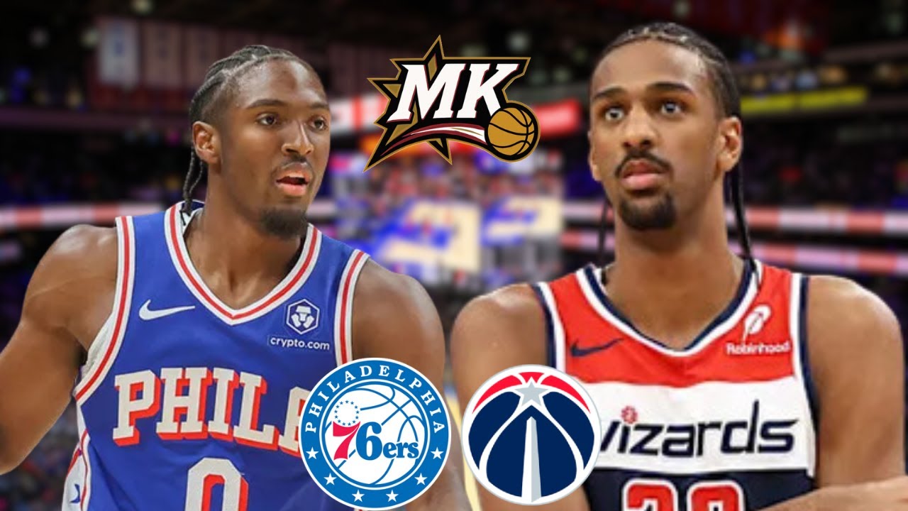 Philadelphia 76ers vs Washington Wizards LIVE 🔴 | Play-By-Play & Reactions