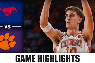 SMU vs. Clemson Game Highlights | 2025-26 ACC Men's Basketball