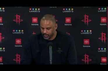 Houston Rockets Postgame: Ime Udoka talks last second loss to Blazers