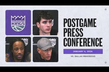Maxime Raynaud, DeMar DeRozan, & Coach Christie | Postgame Interviews 1.6.26