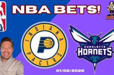 Indiana Pacers vs Charlotte Hornets NBA Picks and Predictions, 01/08/26 | Nolan's NBA Best Bets